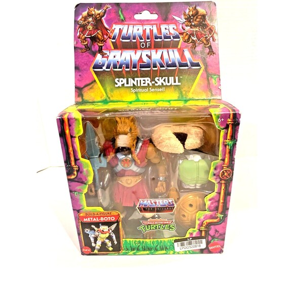 Masters of the Universe Origins Turtles of Grayskull Splinter-Skull MOTU x TMNT - Picture 5 of 6